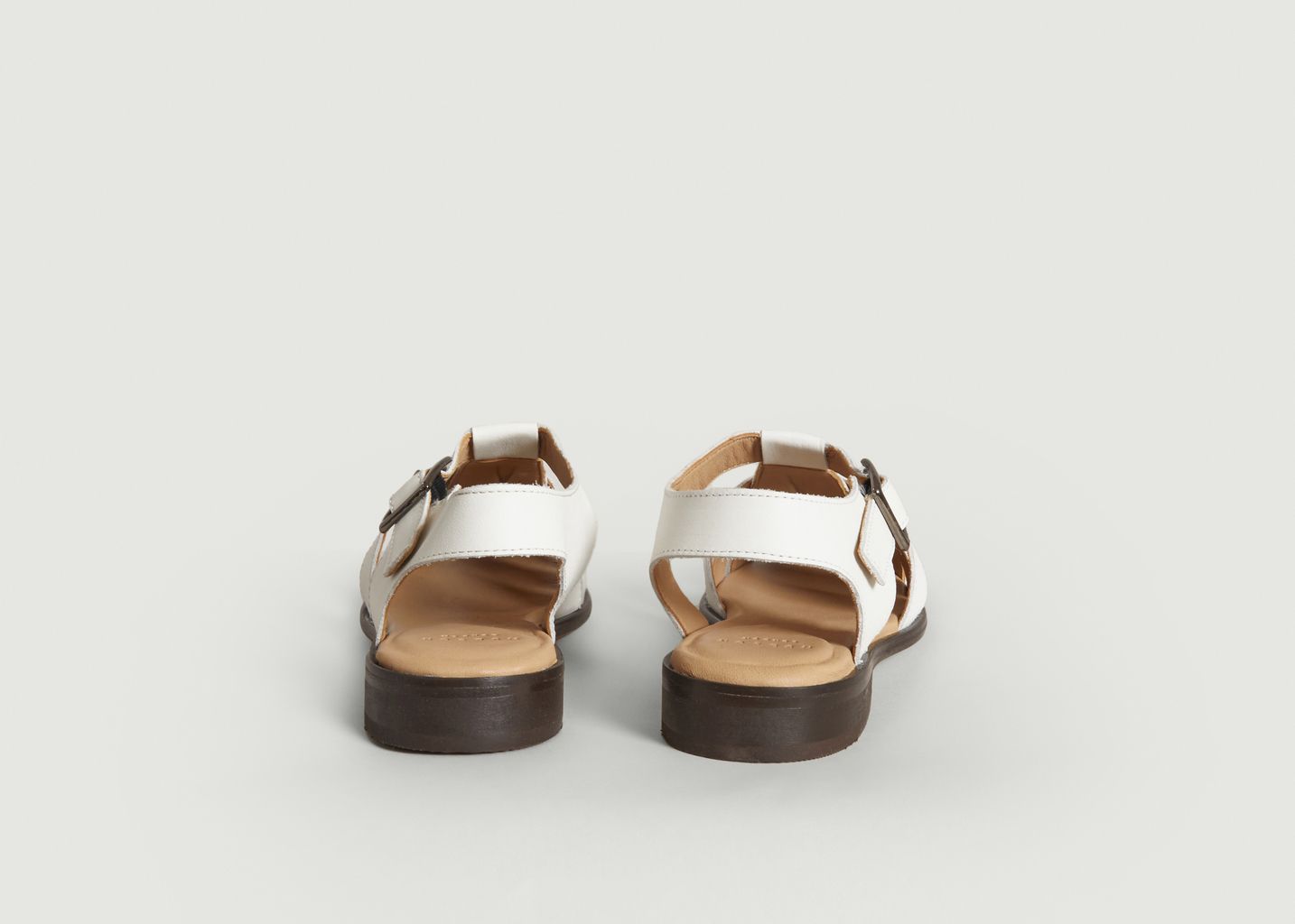 Arabella leather flat sandals - Hudson