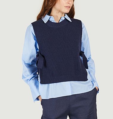 Sleeveless sweater Tesson