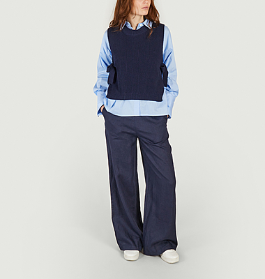 Sleeveless sweater Tesson