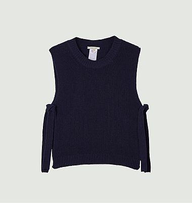 Sleeveless sweater Tesson