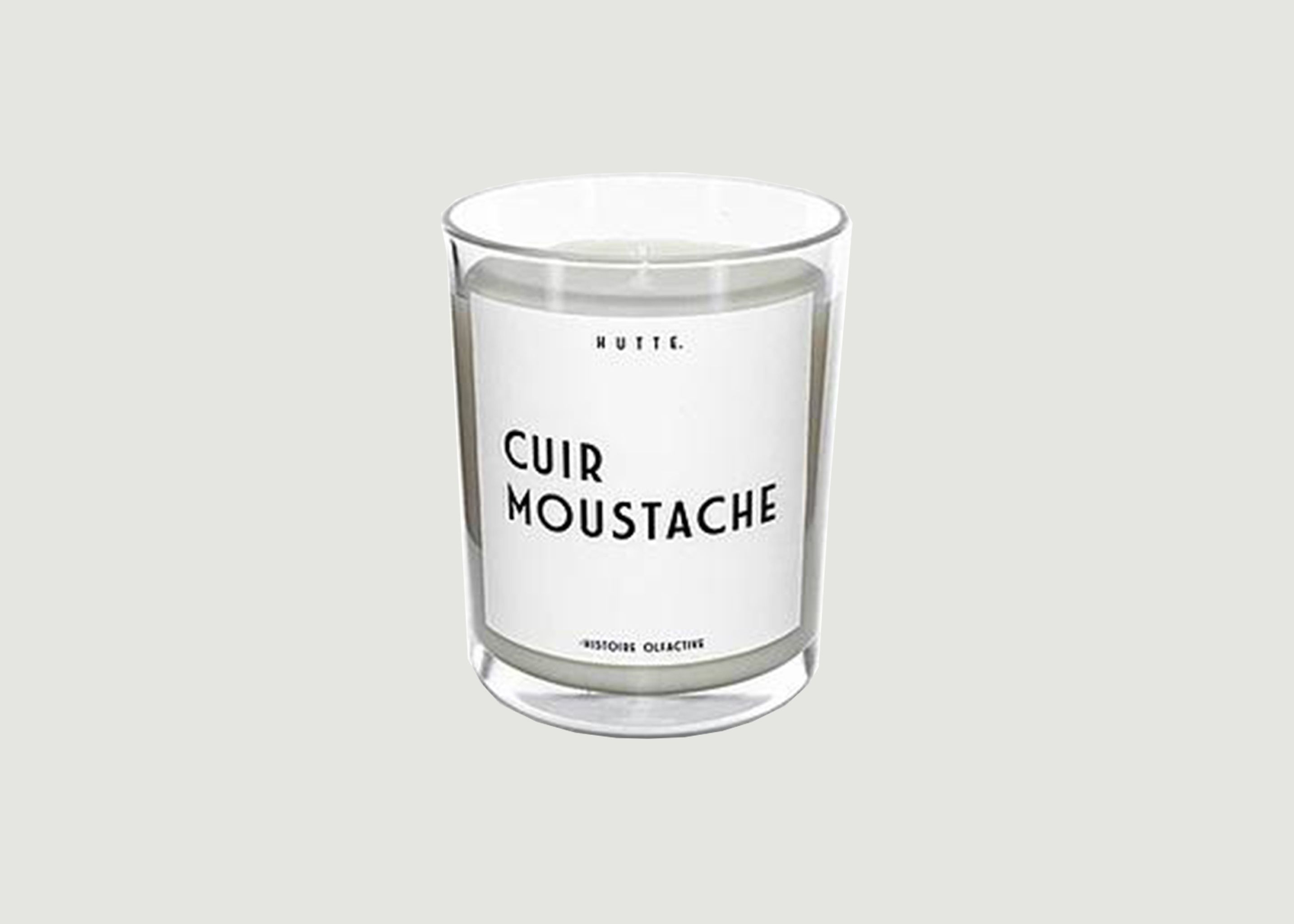Scented candle Leather mustache - Hutte