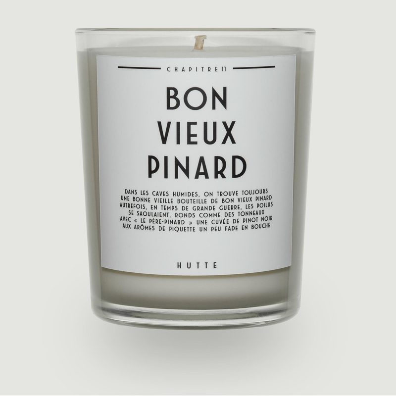 Bougie Parfumée Bon Vieux Pinard 190 g - Hutte