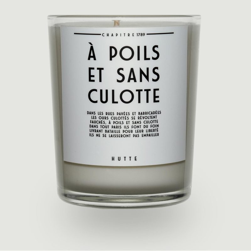 A Poils & Sans Culotte Candle - Hutte
