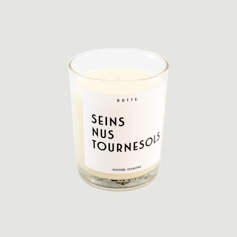 Bougie parfumée Seins Nus Tournesols - Hutte