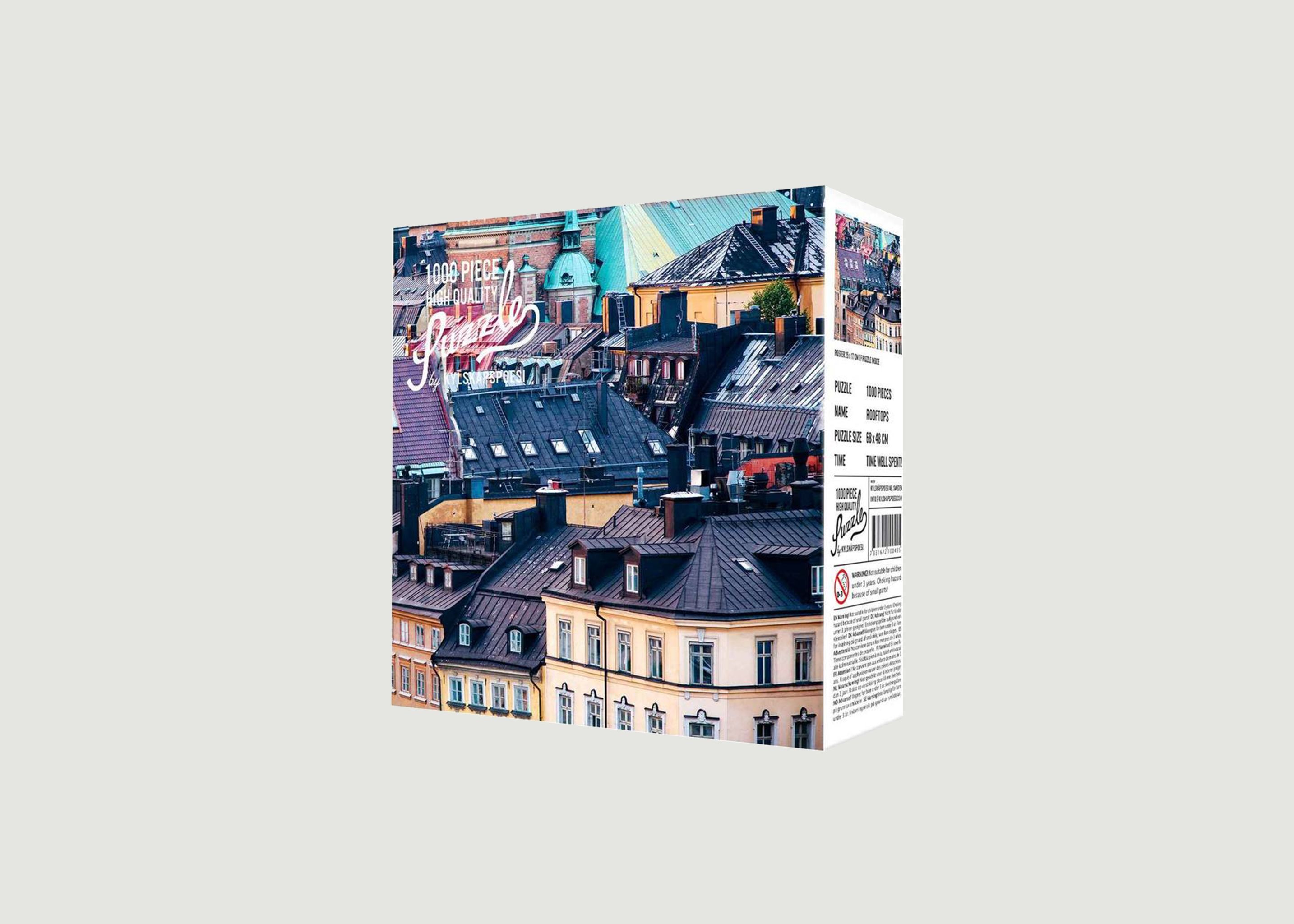 Parisian rooftops puzzle - Hygge Games