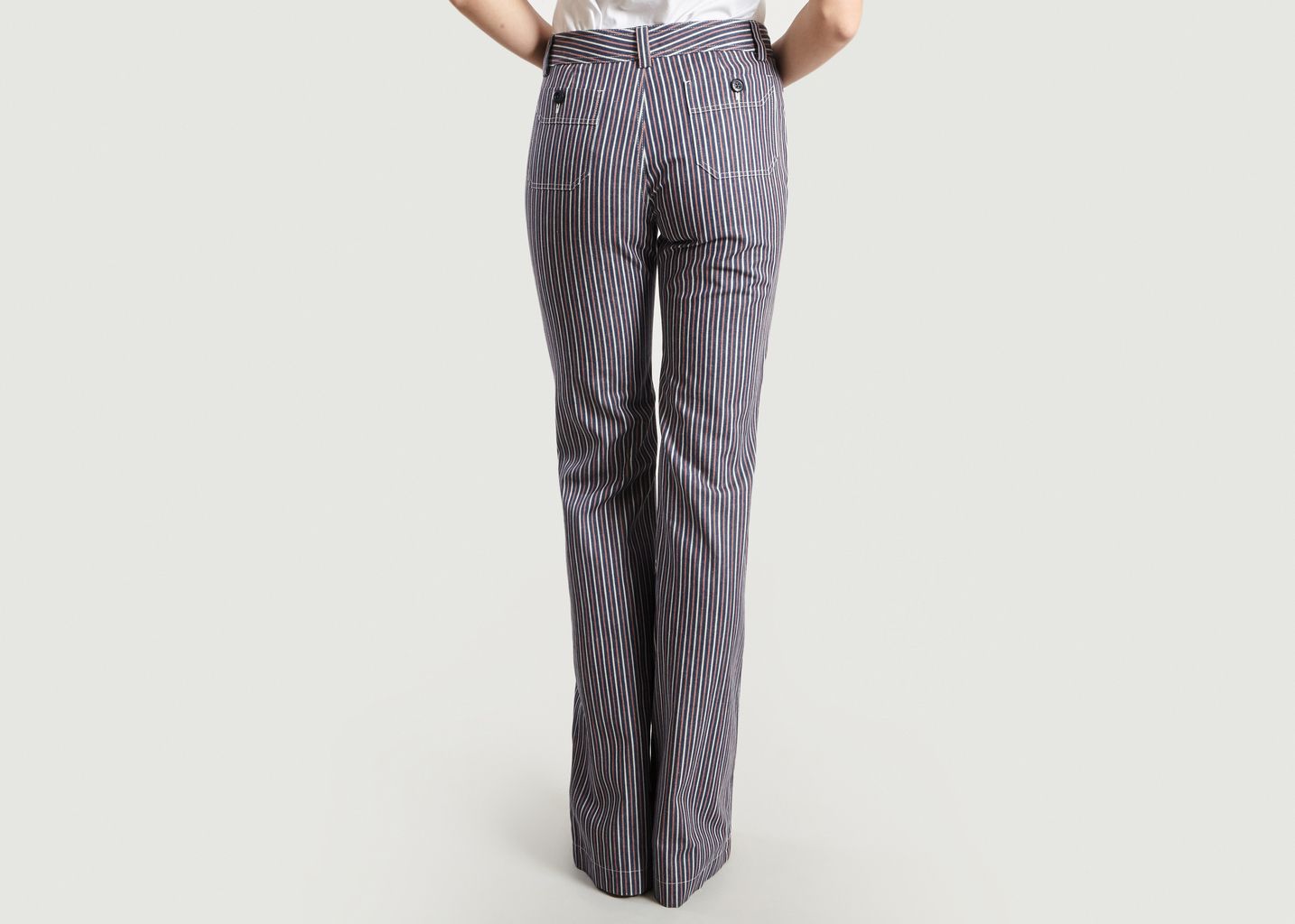 Charlotte Striped Trousers - Ines De La Fressange