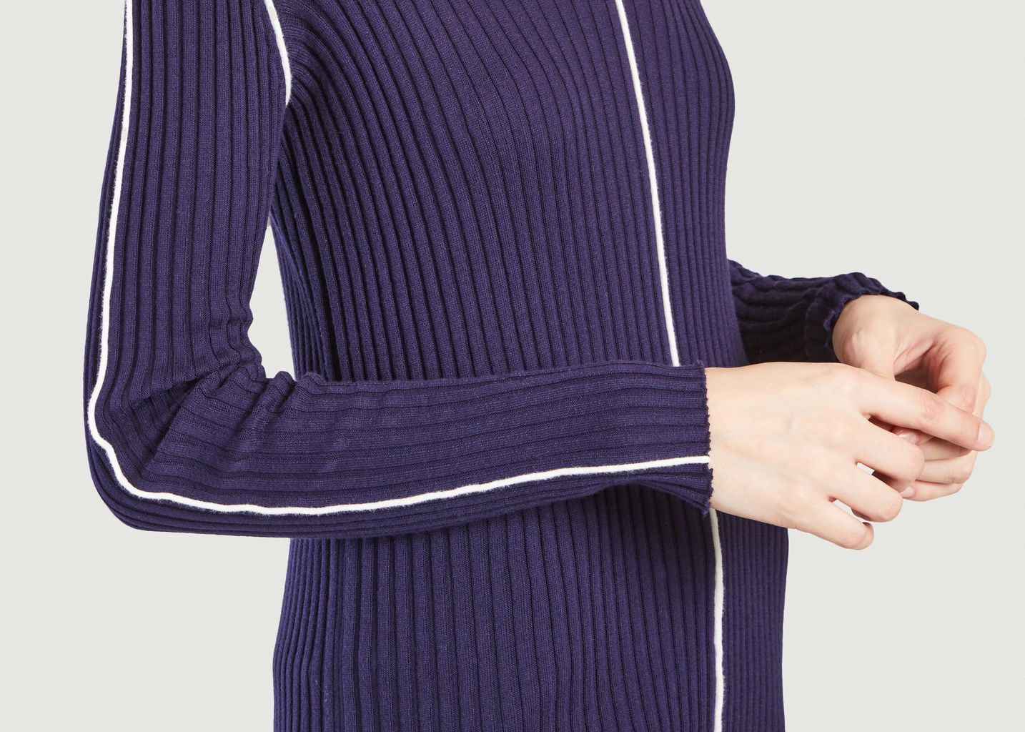 Olivia thin ribbed sweater - Ines De La Fressange