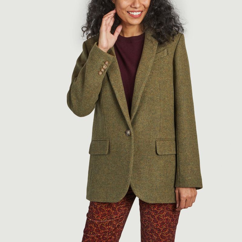 Wool blazer jacket Bruna - Ines De La Fressange