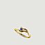 Ring aus Sandelholz mit blauem Saphir - Ines de la Fressange Joaillerie