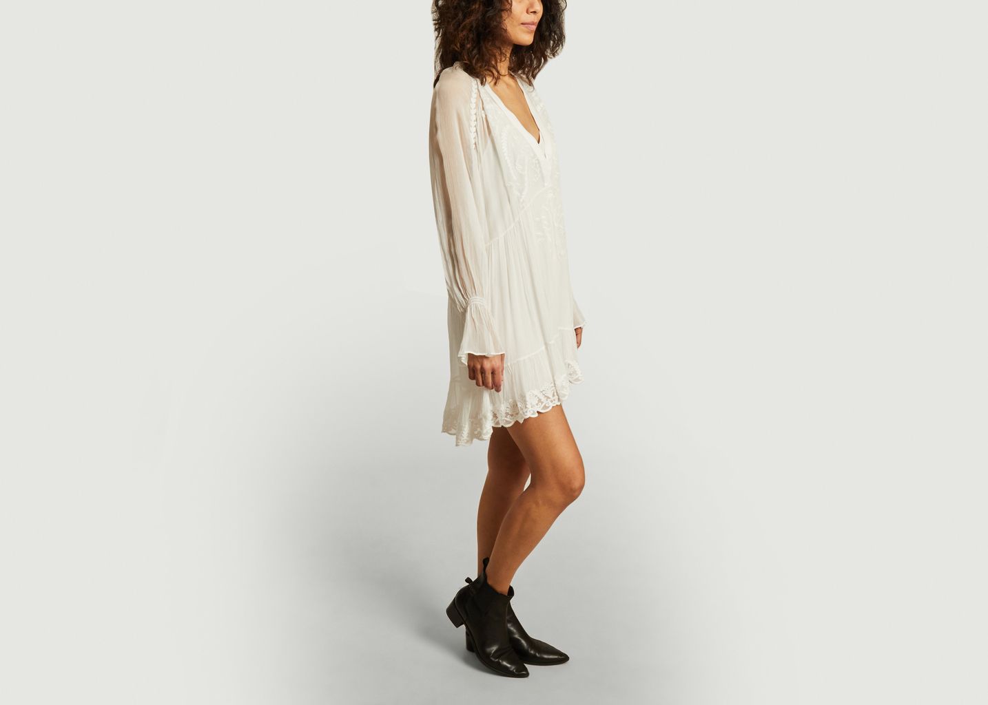 Robe brodée manches longues Joko - IRO