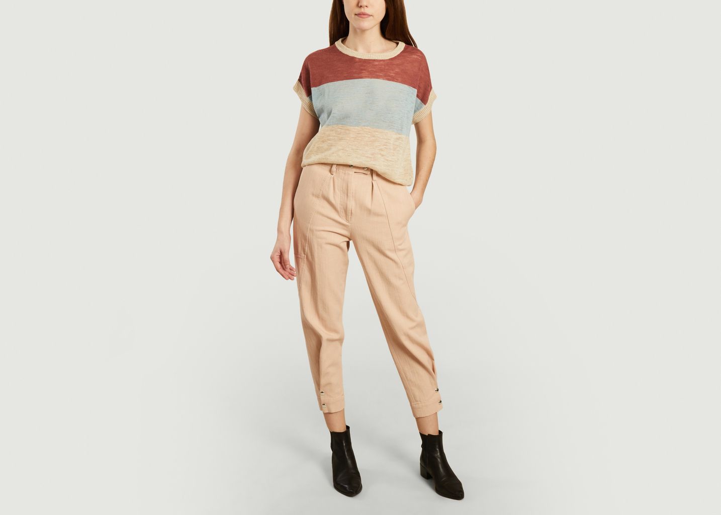 Viklay 7/8 length cotton trousers - IRO