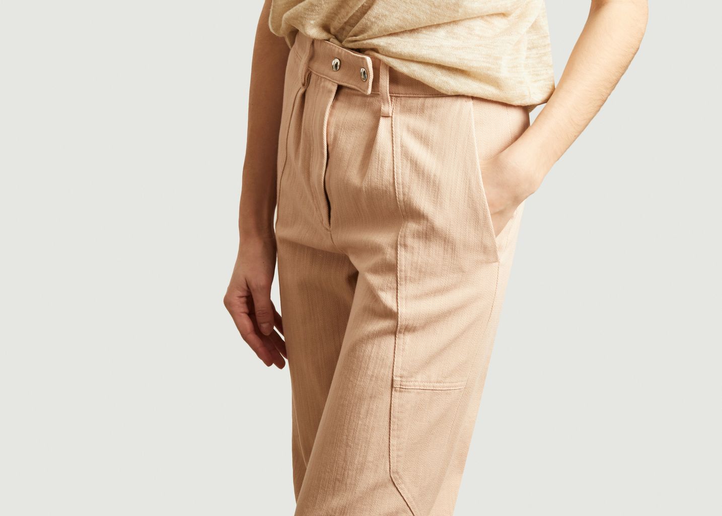 Pantalon en coton longueur 7/8e Viklay - IRO