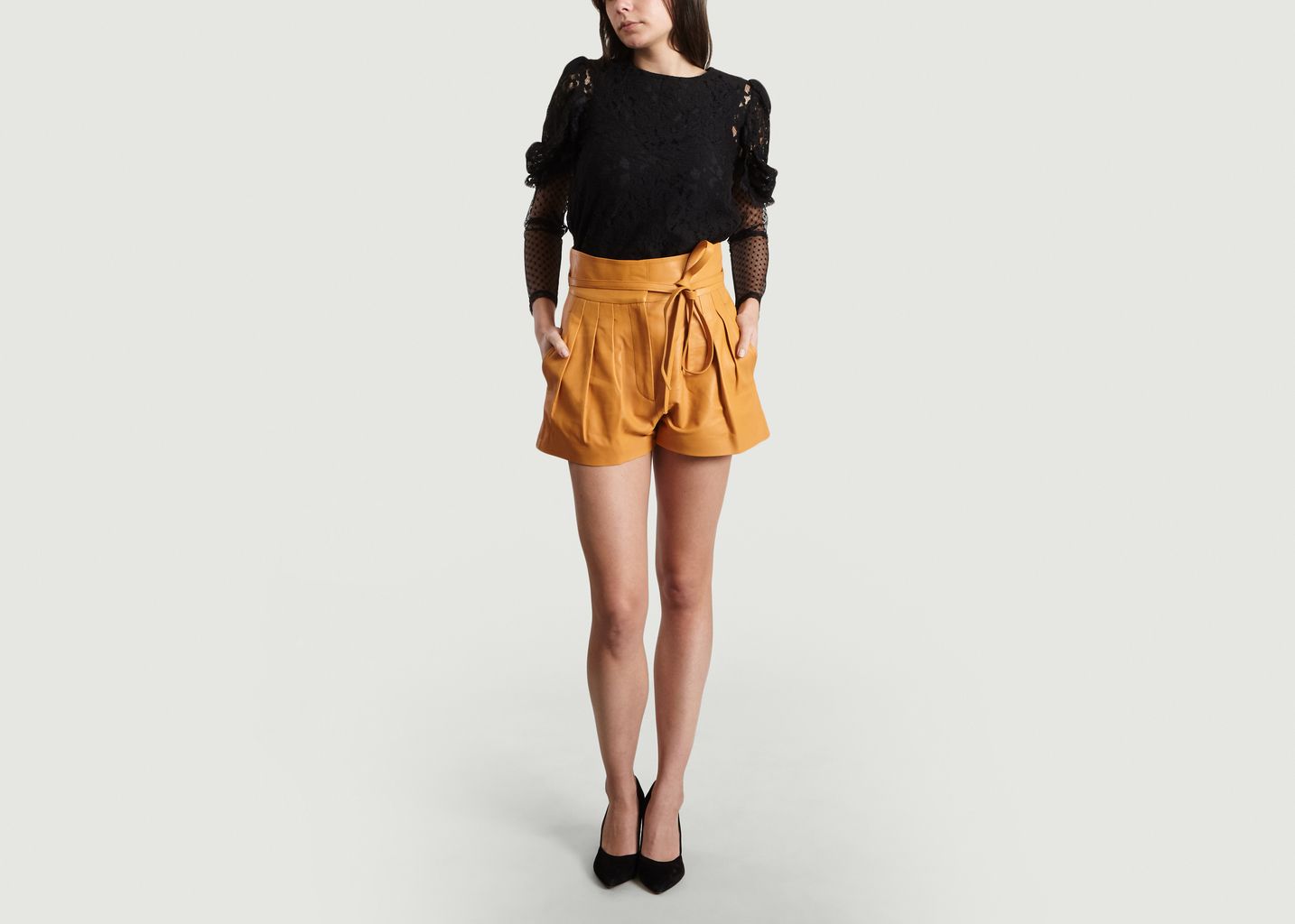 Tenacity Leather Shorts - IRO