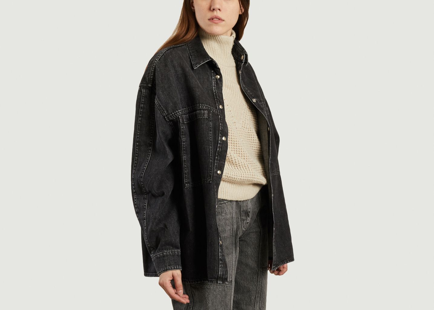 Surchemise en jean oversize Yonnah - IRO