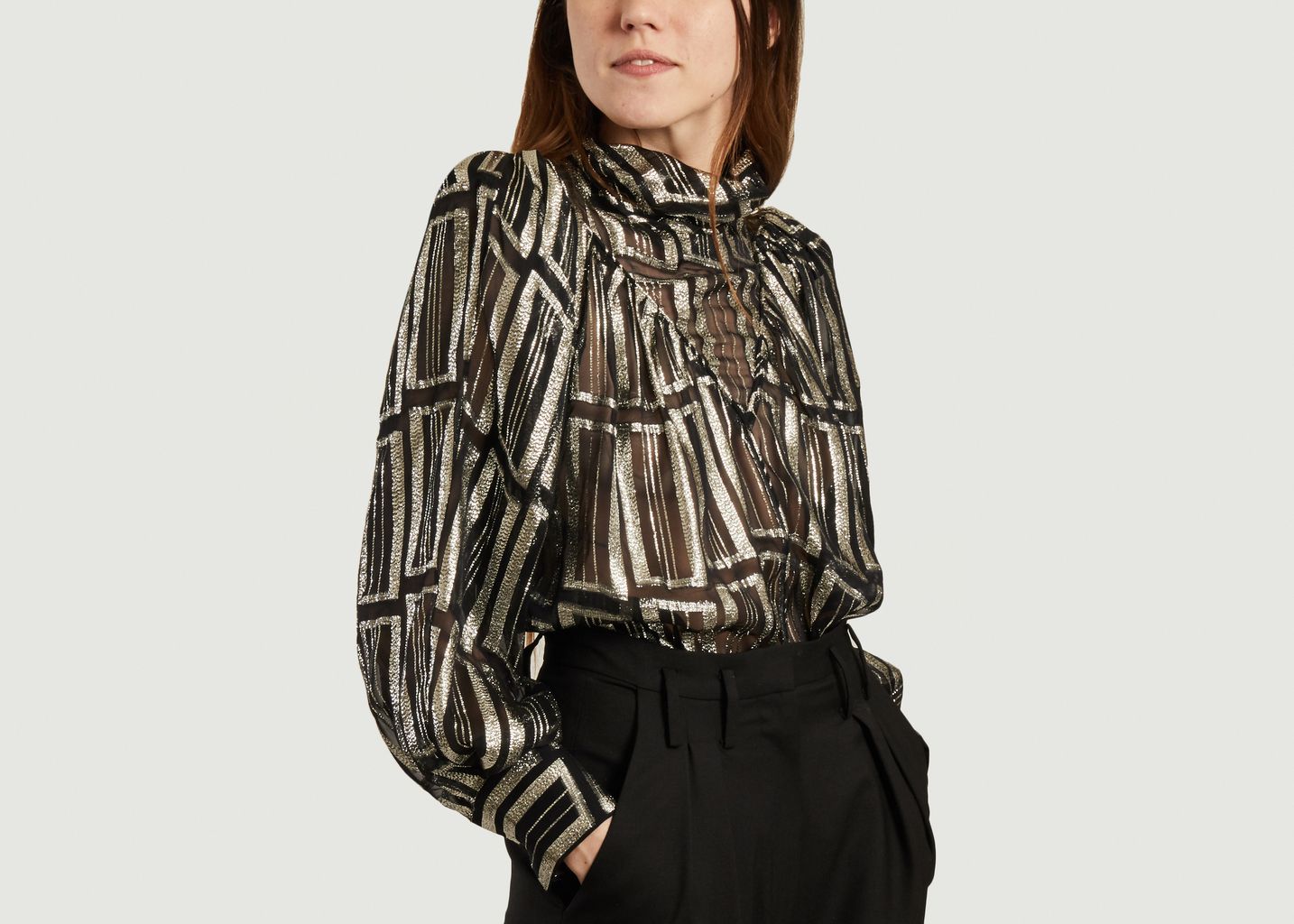 Blouse Claireta en lurex - IRO
