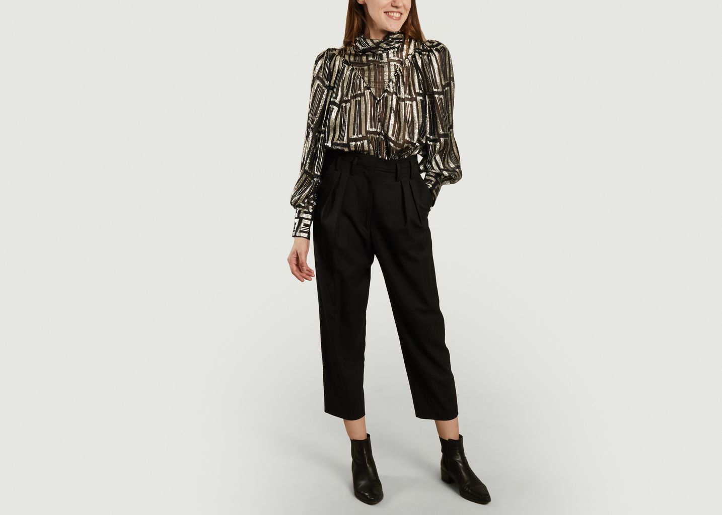 Blouse Claireta en lurex - IRO