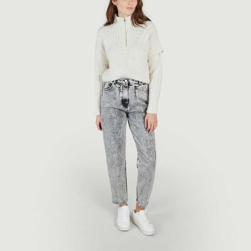 Collie high-waisted dyed jeans with carrot cut - IRO