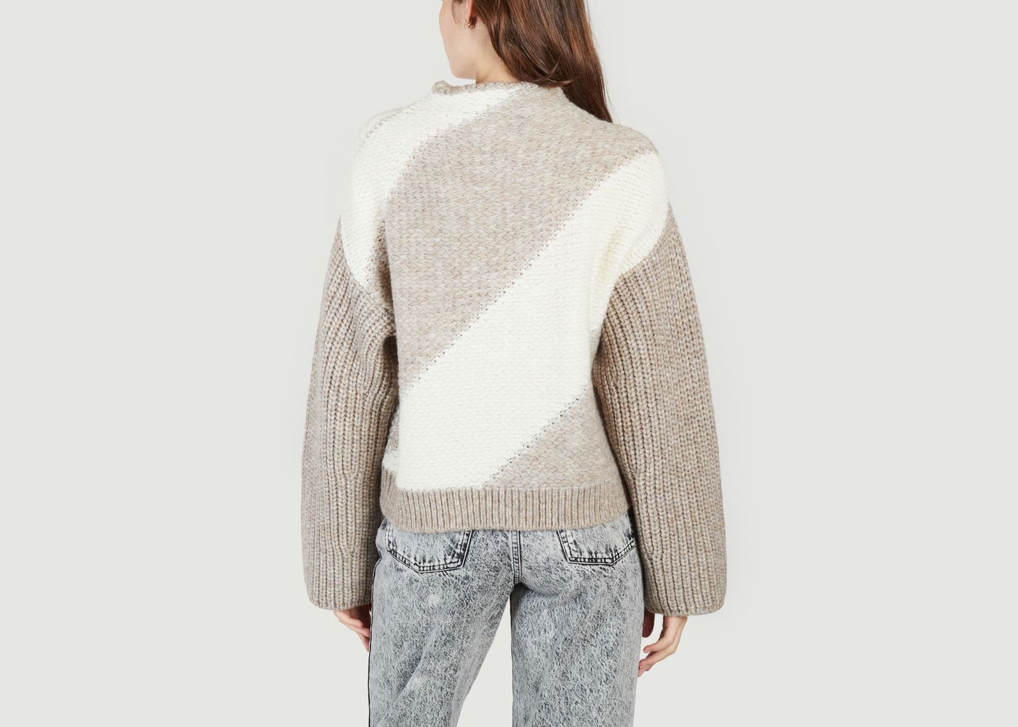 Arzel two-tone knitted sweater  - IRO