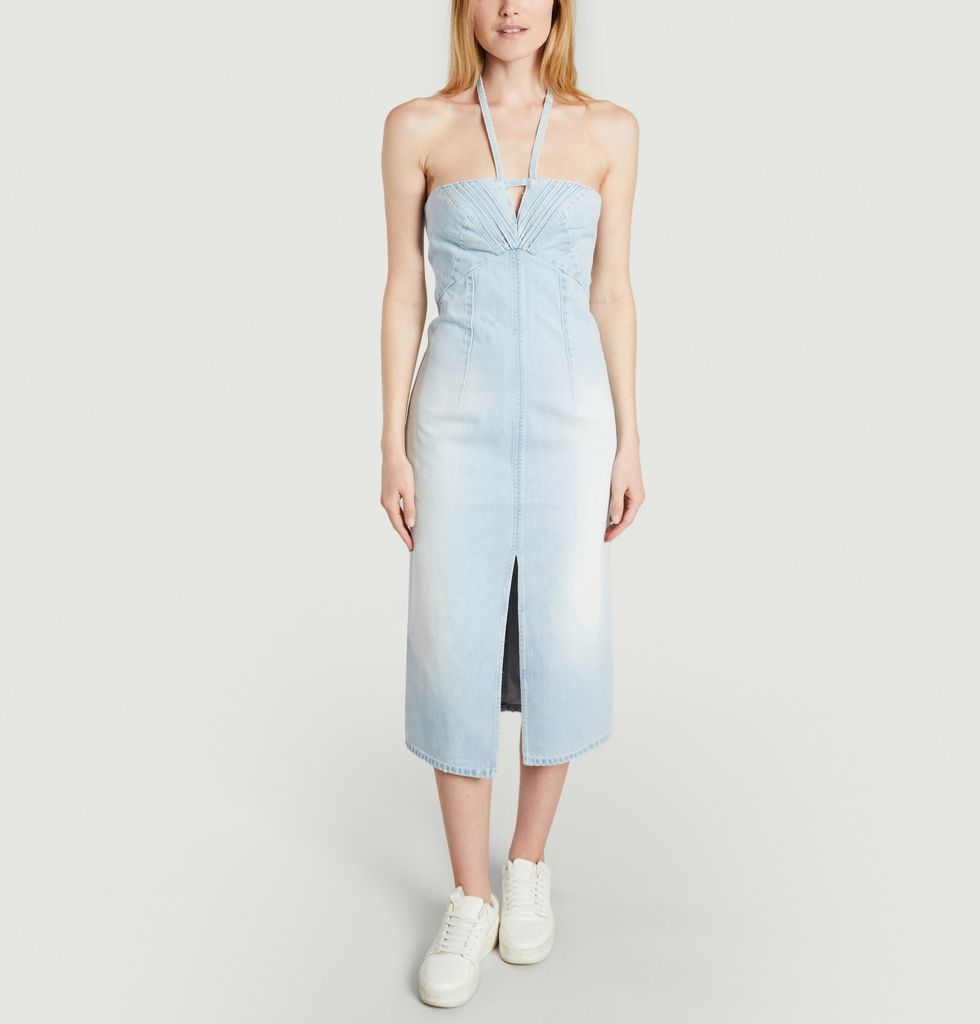 Noveli Dress Denim IRO Paris L'Exception