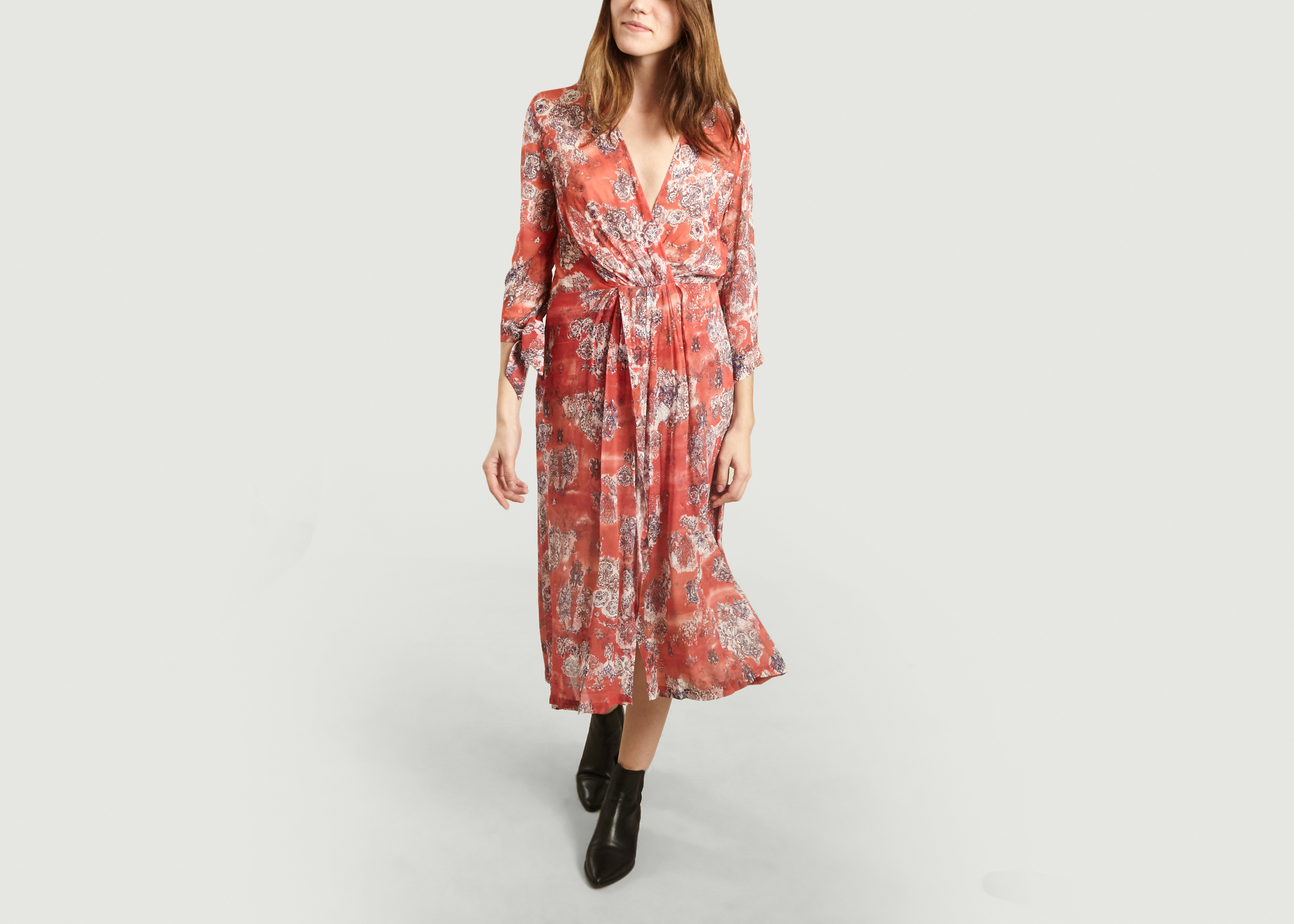 iro dress red