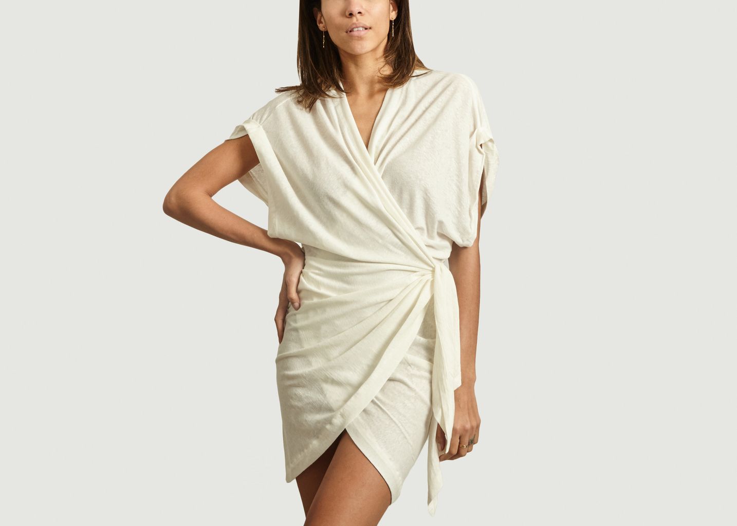 iro wrap dress