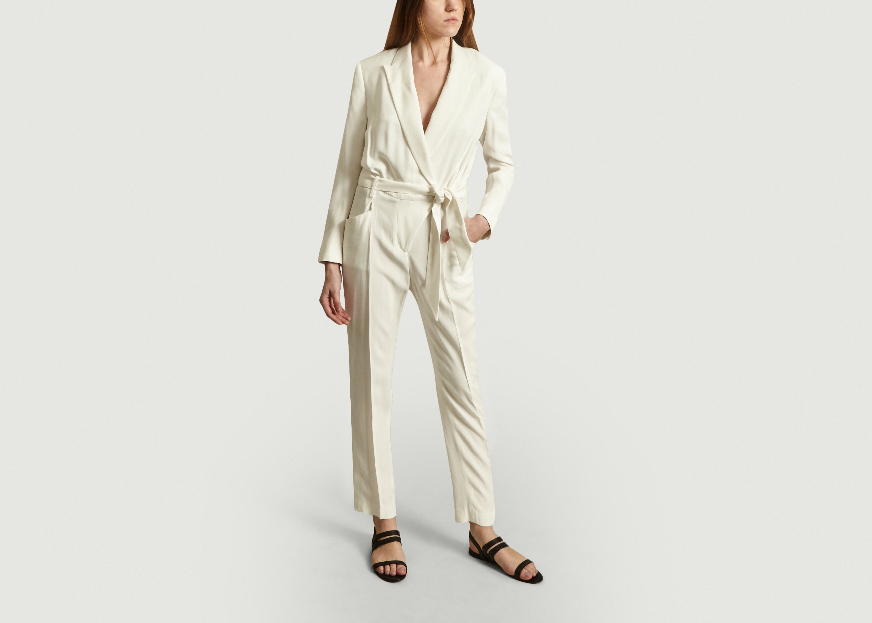 iro white jumpsuit