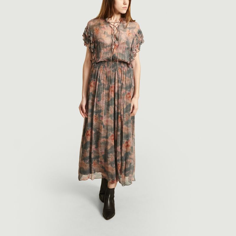Sault mid-length floral print dress - IRO