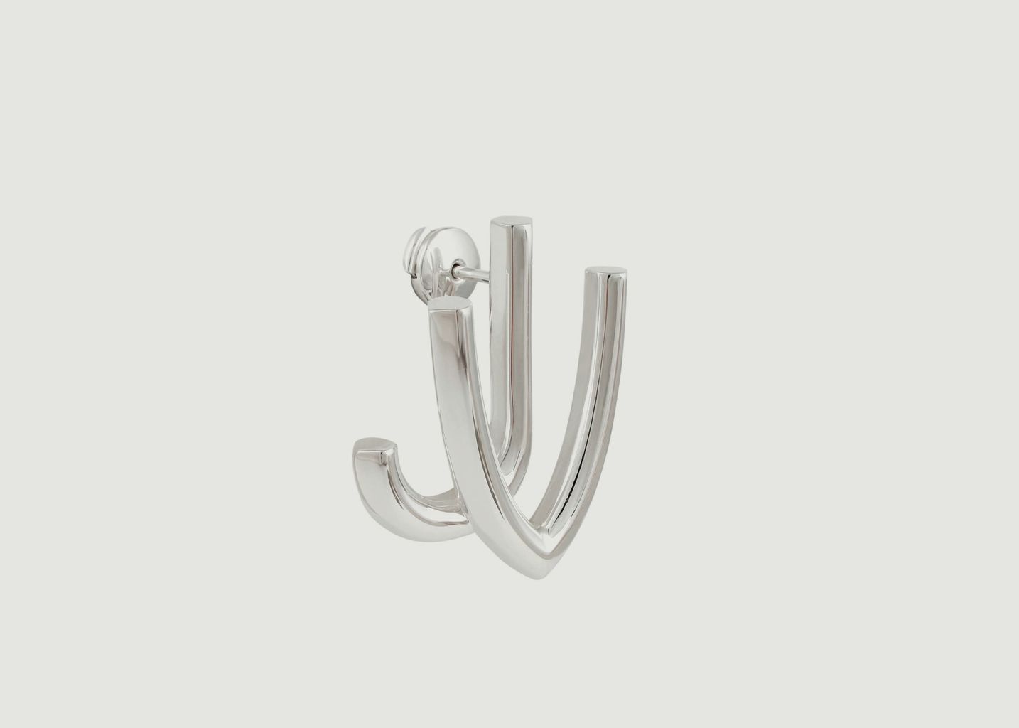 Boucle d'oreille argent JV - Jade Venturi