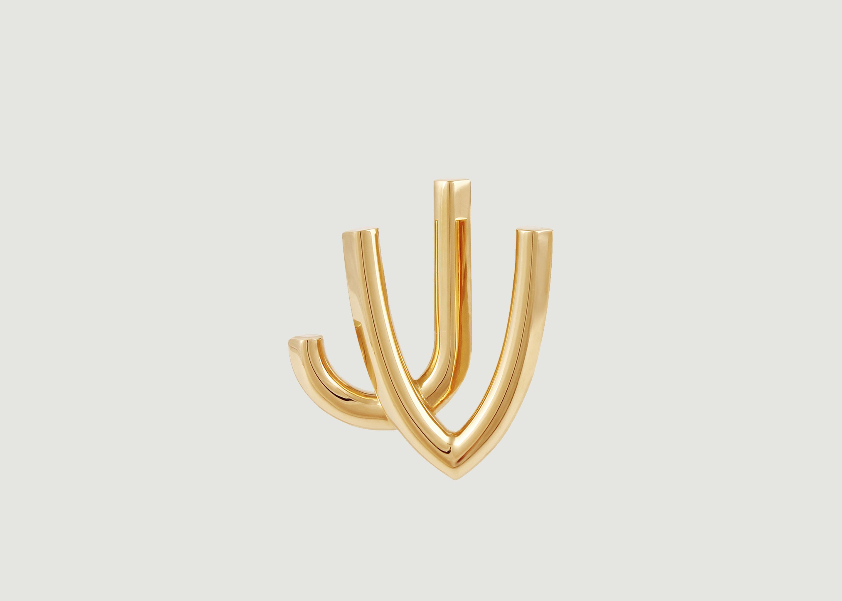 JV vermeil earring - Jade Venturi