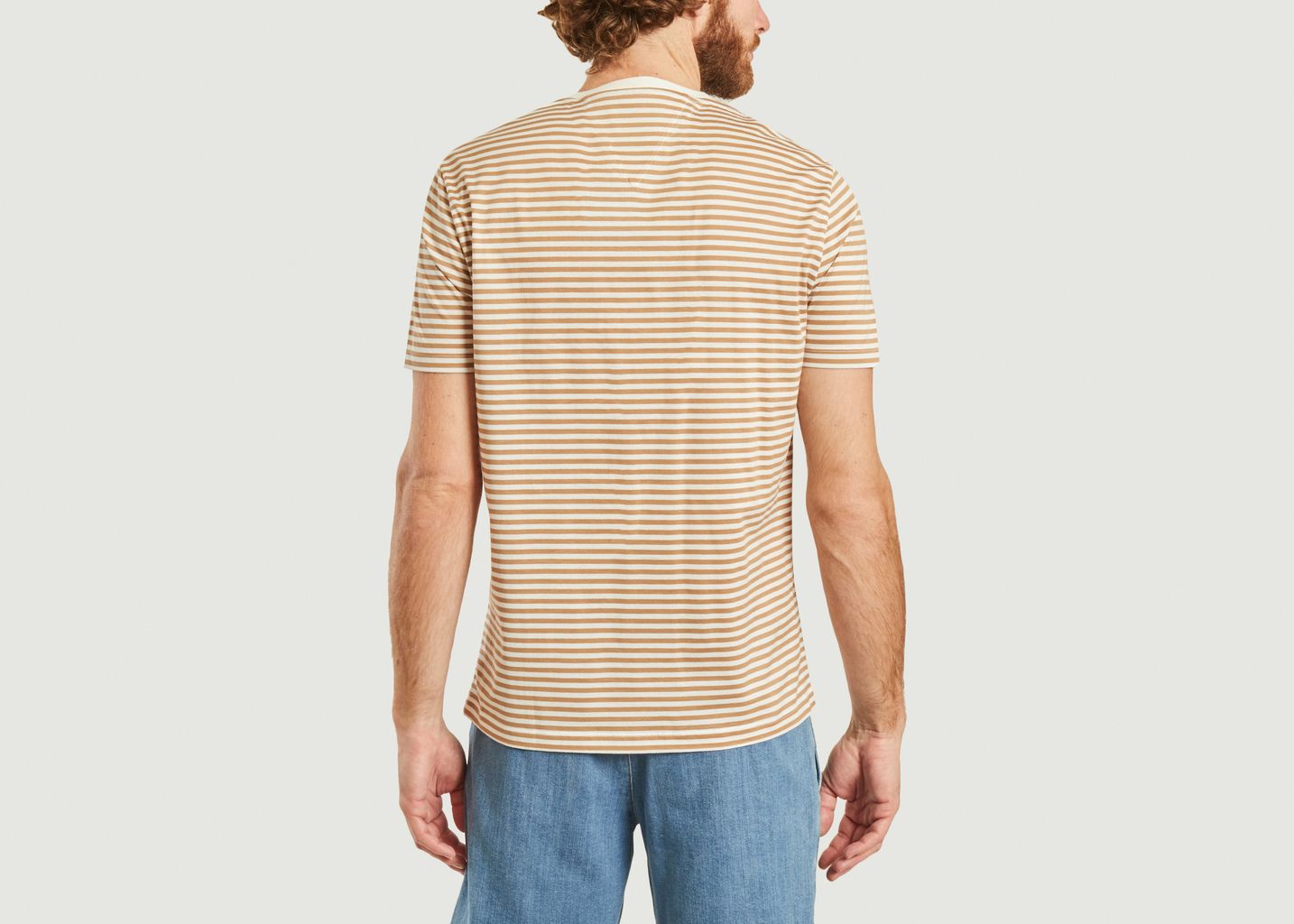 T-shirt rayé en coton - JagVi Rive Gauche