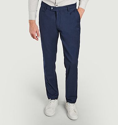 City cotton/wool trousers