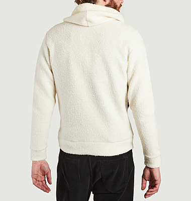 Polaire zip laine recyclée