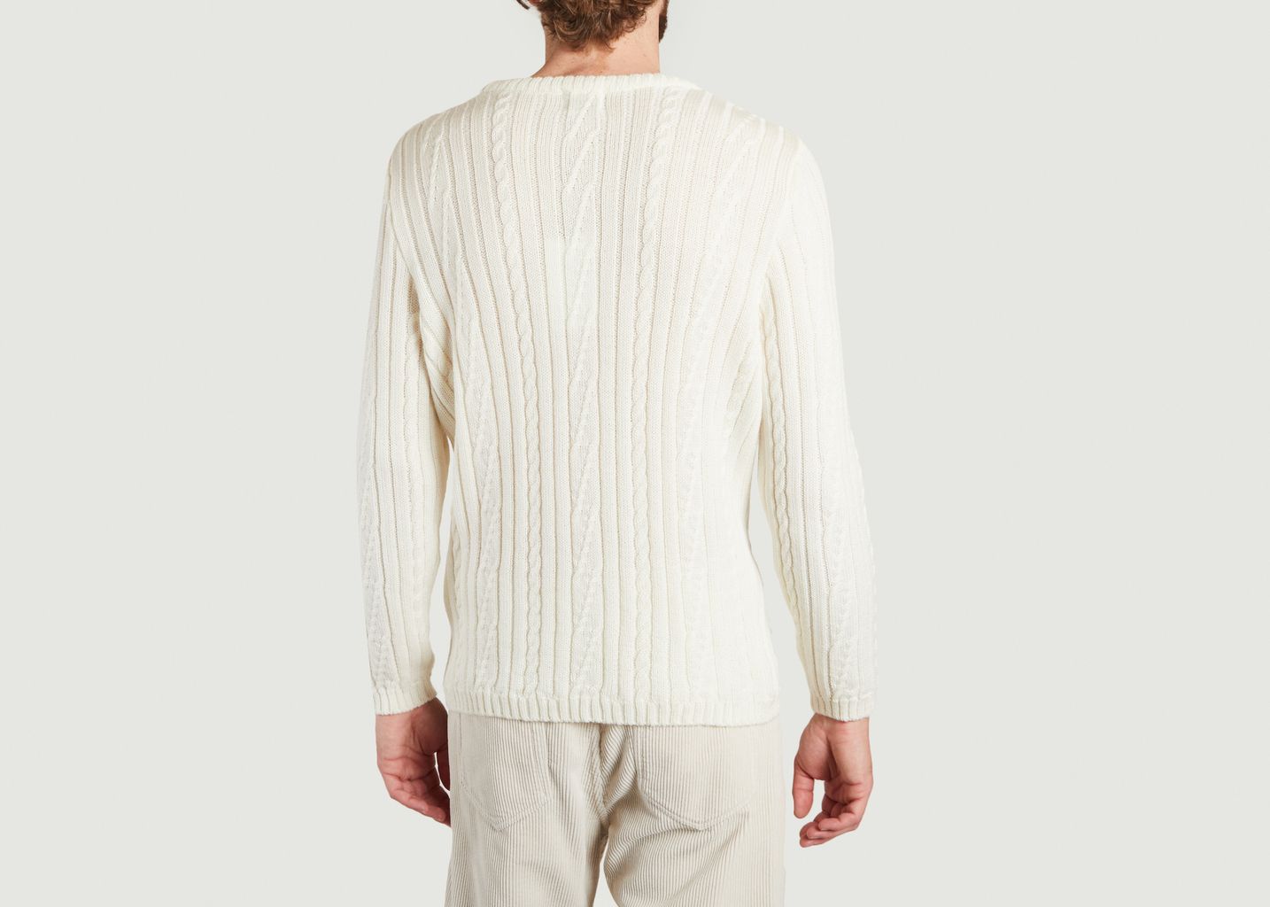 Twisted navy sweater - JagVi Rive Gauche