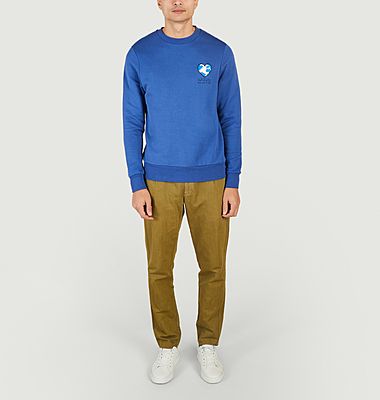 Sweatshirt Blue Earth