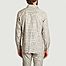 Organic cotton checkered overshirt - JagVi Rive Gauche