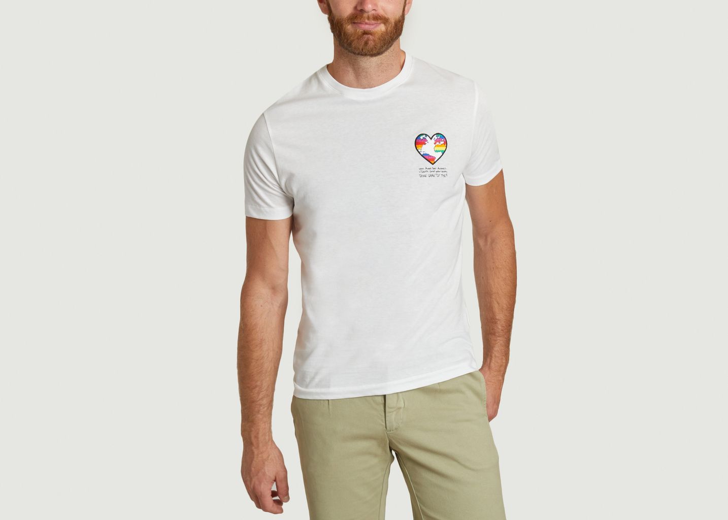 Rainbow earth T-shirt - JagVi Rive Gauche