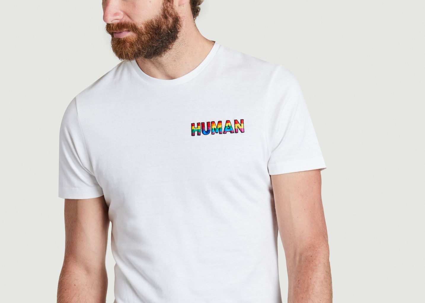 T-Shirt mit Rundhalsausschnitt und kurzen Ärmeln - JagVi Rive Gauche