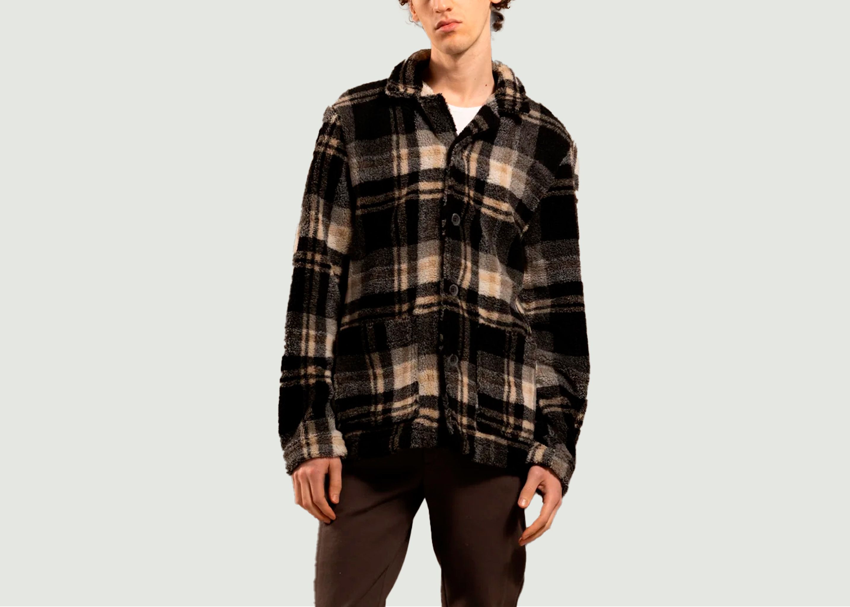 Fleece overshirt - JagVi Rive Gauche