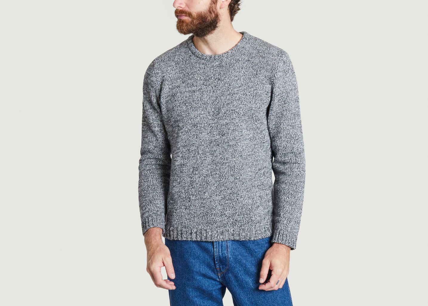Fisherman Marinos wool knitsweater - JagVi Rive Gauche