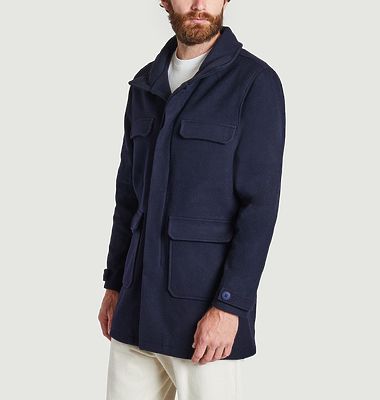Wool long coat 5