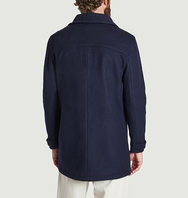 Manteau long en laine 5