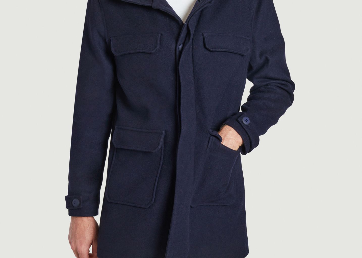Langer Mantel aus Wolle 5 - JagVi Rive Gauche