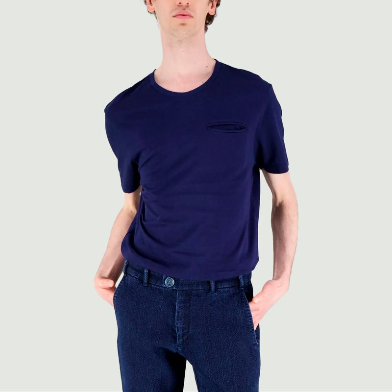 Japanese Organic Cotton T Shirt - JagVi Rive Gauche