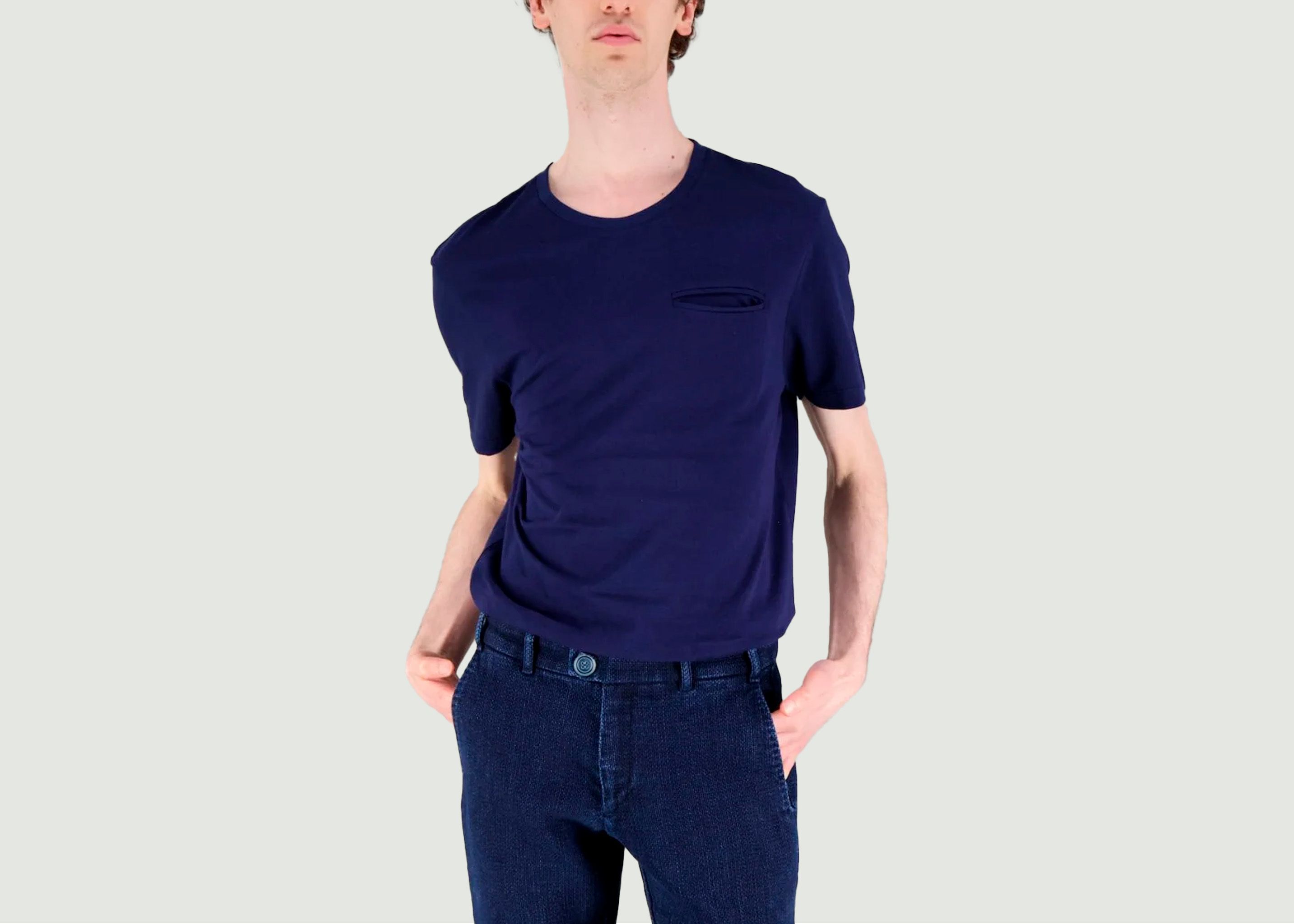 Japanese Organic Cotton T Shirt - JagVi Rive Gauche