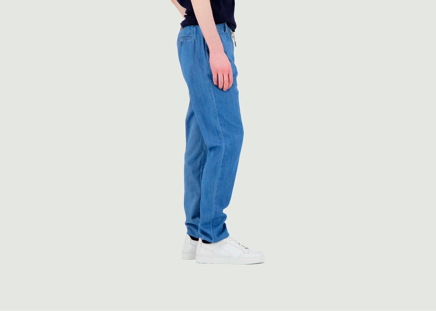 Pantalon ajusté en coton stretch Sporty City - JagVi Rive Gauche