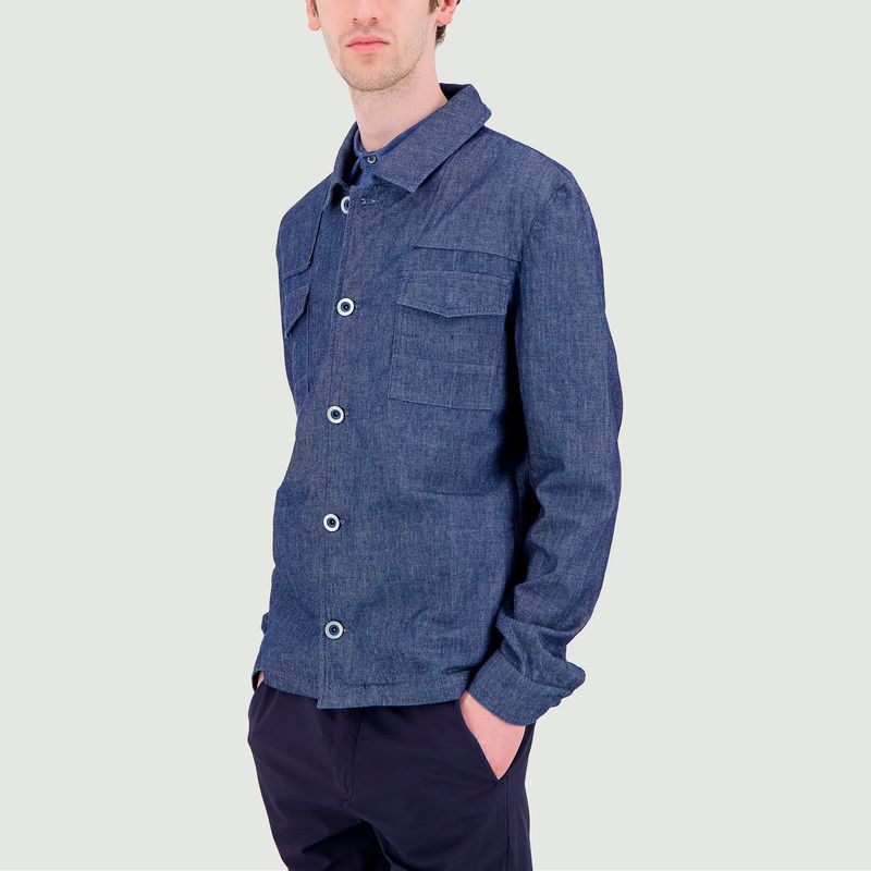 Veste workwear en denim léger - JagVi Rive Gauche