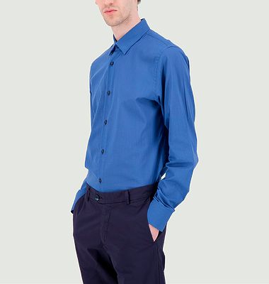 Lightweight cotton slim-fit shirt