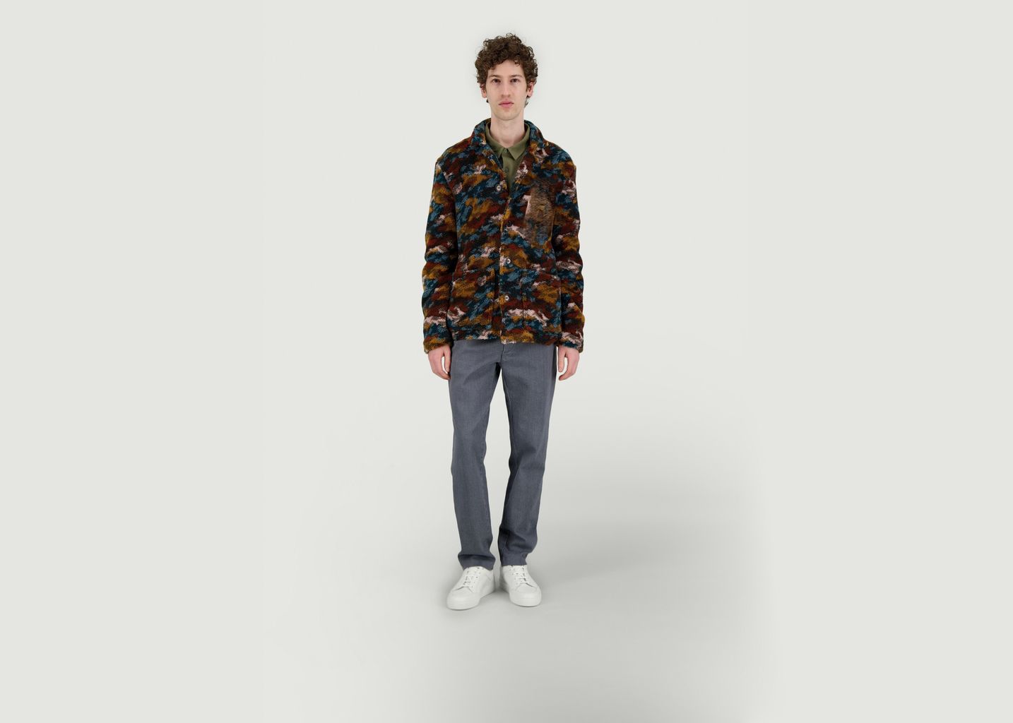 Recycled Fleece Overshirt - JagVi Rive Gauche