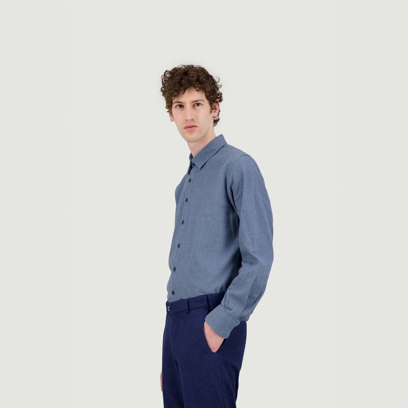 Organic Flannel Shirt - JagVi Rive Gauche