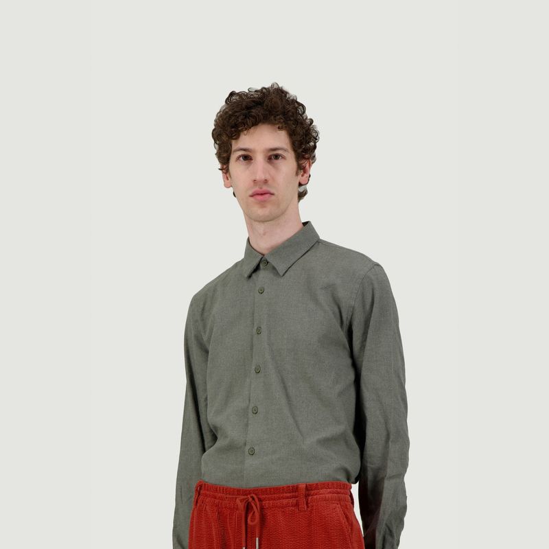 Organic Flannel Shirt - JagVi Rive Gauche